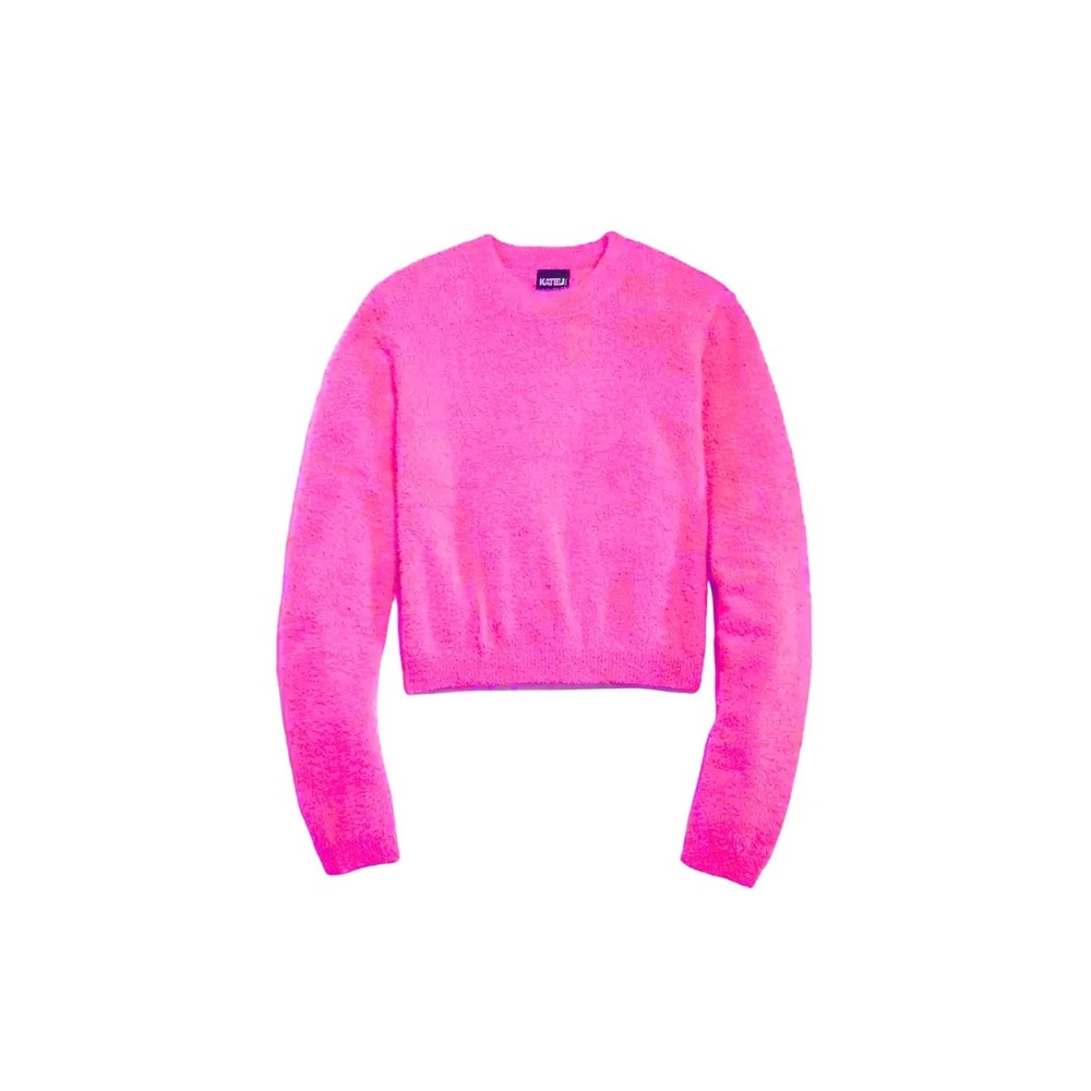 KatieJnyc Girls' Mara Sweater shocking PINK Size XL NEW